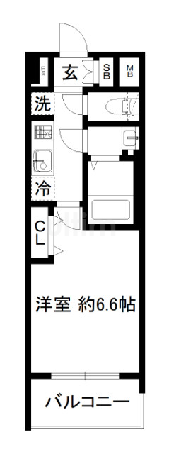 エステムコート京都東寺朱雀邸 間取り