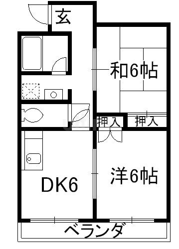 山治ハイツ 間取り
