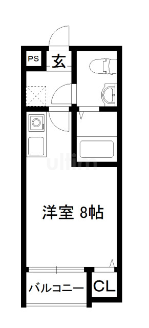 KYOTO HOUSE東寺 間取り