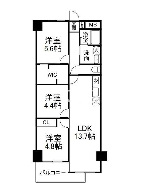 インペリアル京都 間取り