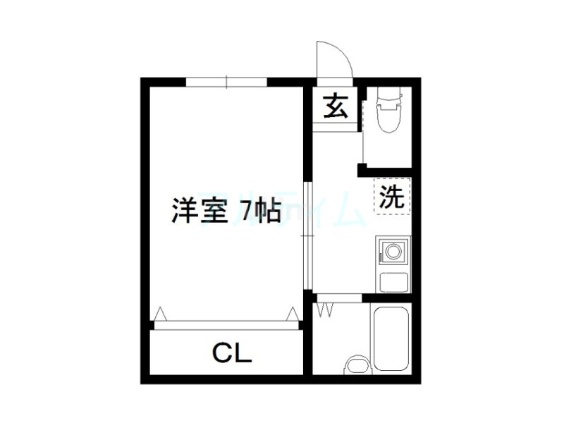 コーポ吉野 間取り