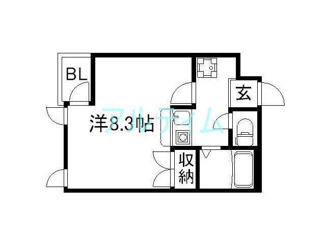 アネシス東洞院 間取り