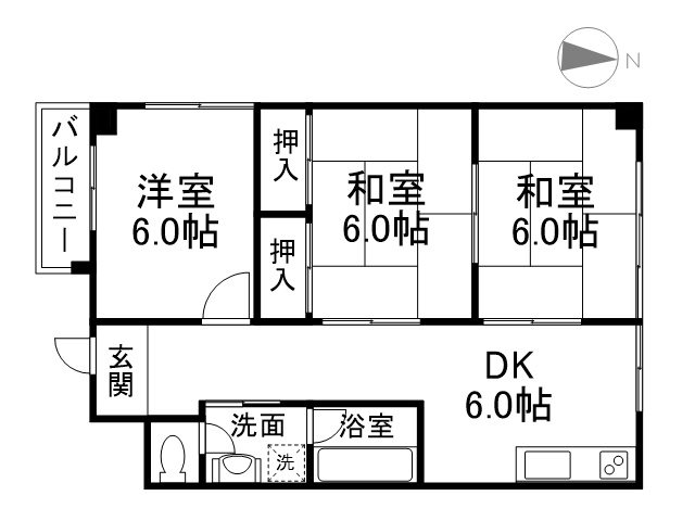 桃山ホームプラザ 間取り