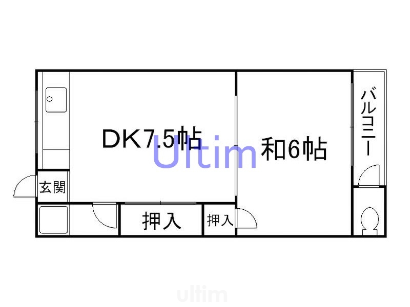 高木ハイツ 間取り