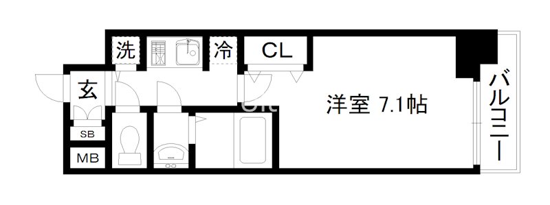 アドバンス京都ソナーレ 間取り