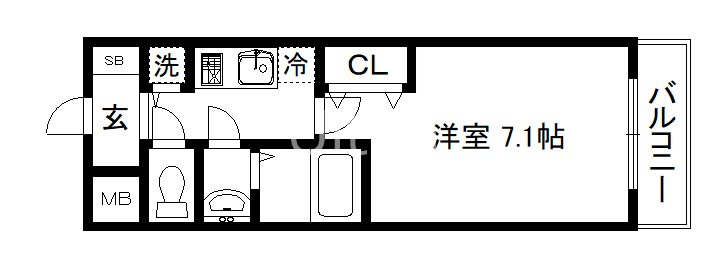 アドバンス京都ソナーレ 間取り