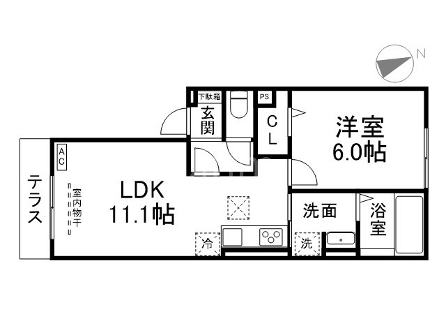 Ｄ－ｒｏｏｍ白鳳 間取り