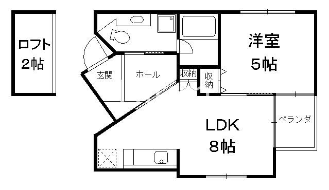 稲荷新風庵 間取り
