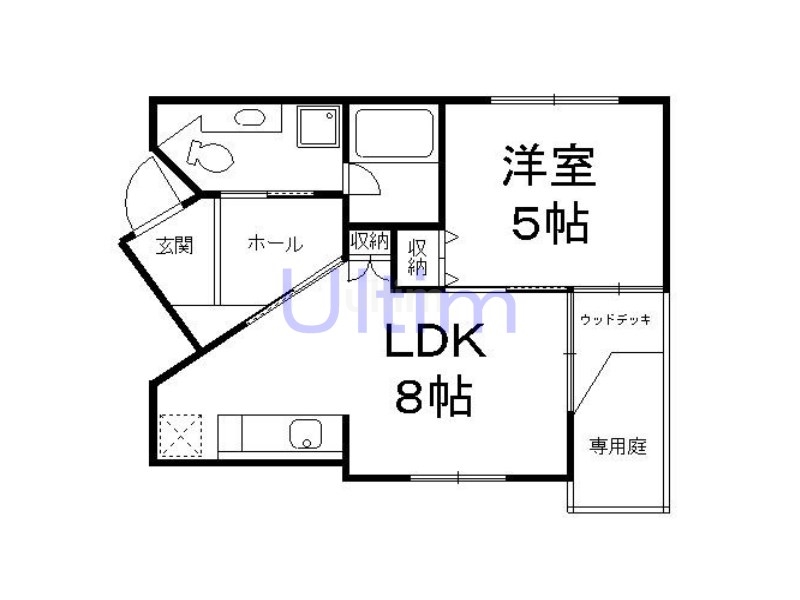 稲荷新風庵 間取り
