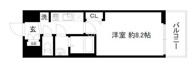 プレサンスTHE KYOTO 東福寺 WEST 間取り