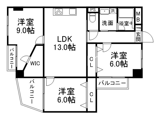 インペリアル京都 間取り