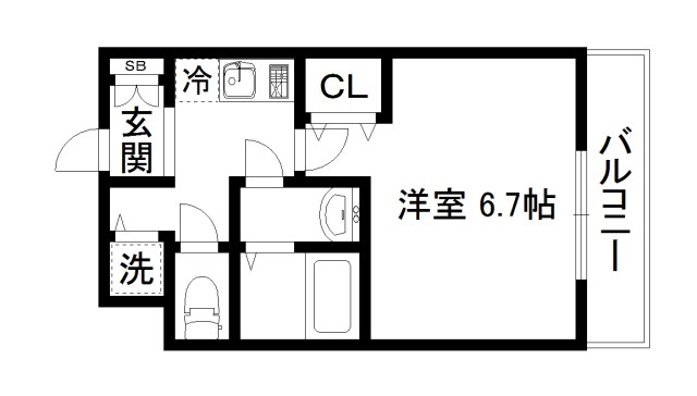 アドバンス京都ソナーレ 間取り