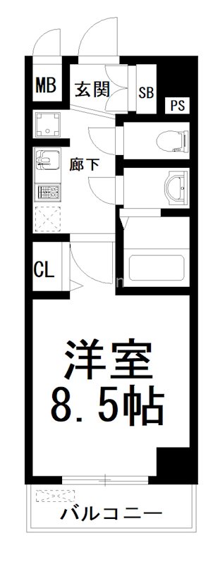 アドバンス京都エーデル 間取り
