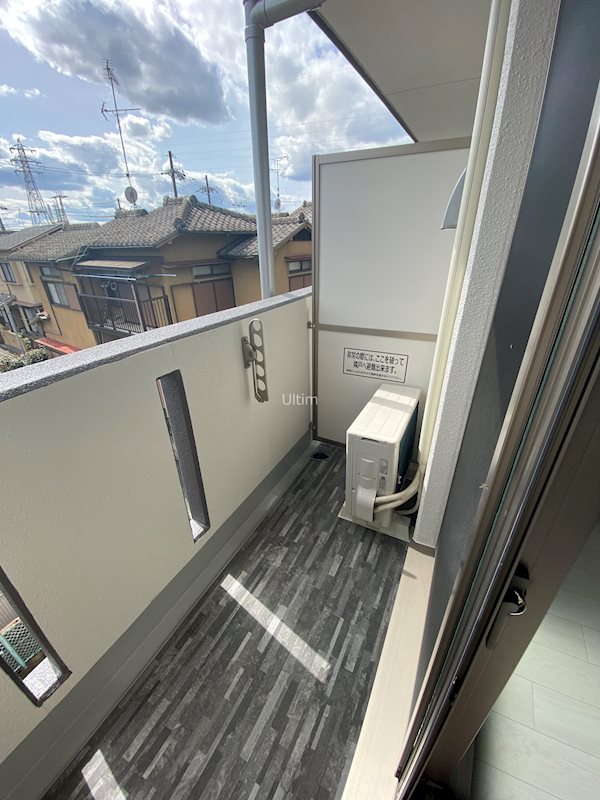 CULTI京都六地蔵 ベランダ