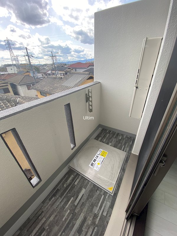 CULTI京都六地蔵 ベランダ