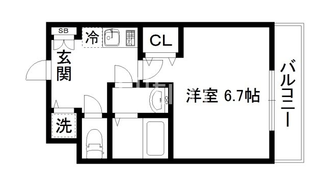 アドバンス京都ソナーレ 間取り