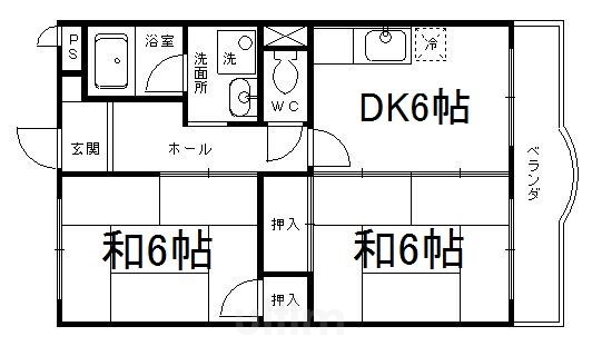 ハイレスト白鳳 間取り