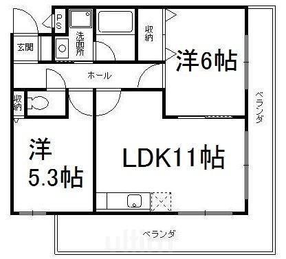 ヴェルドミール 間取り