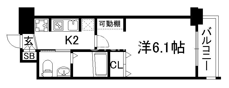 エステムプラザ京都御所ノ内REGIA 間取り