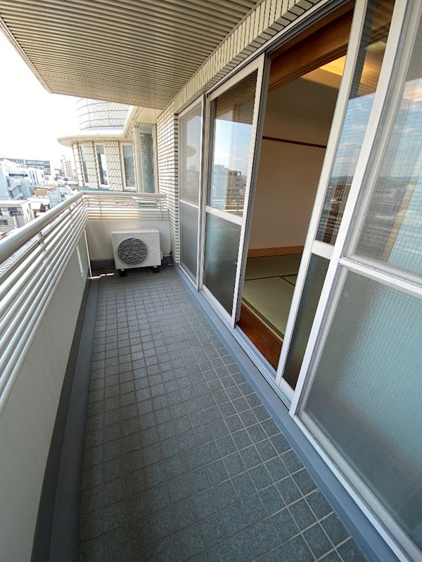 グリーンファイブ ベランダ