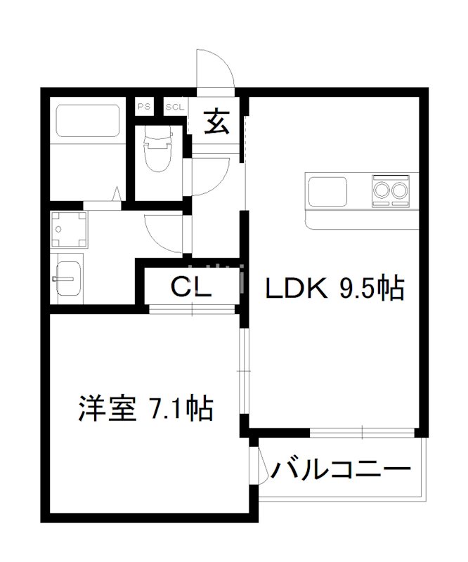 プライベートレジデンス京都駅西 間取り