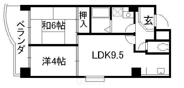 パラシオ西洞院 間取り