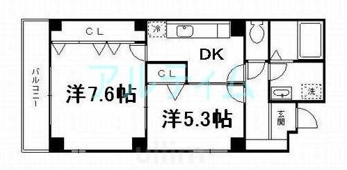 アマデウス西洞院 間取り