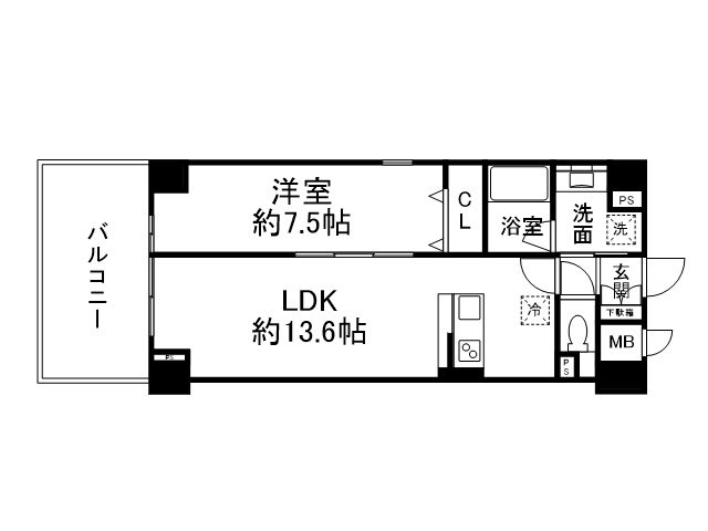 ウェスタ四条 間取り
