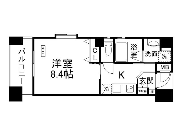 アスヴェル京都東山五条 間取り
