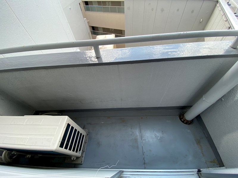 アサヒマンション ベランダ