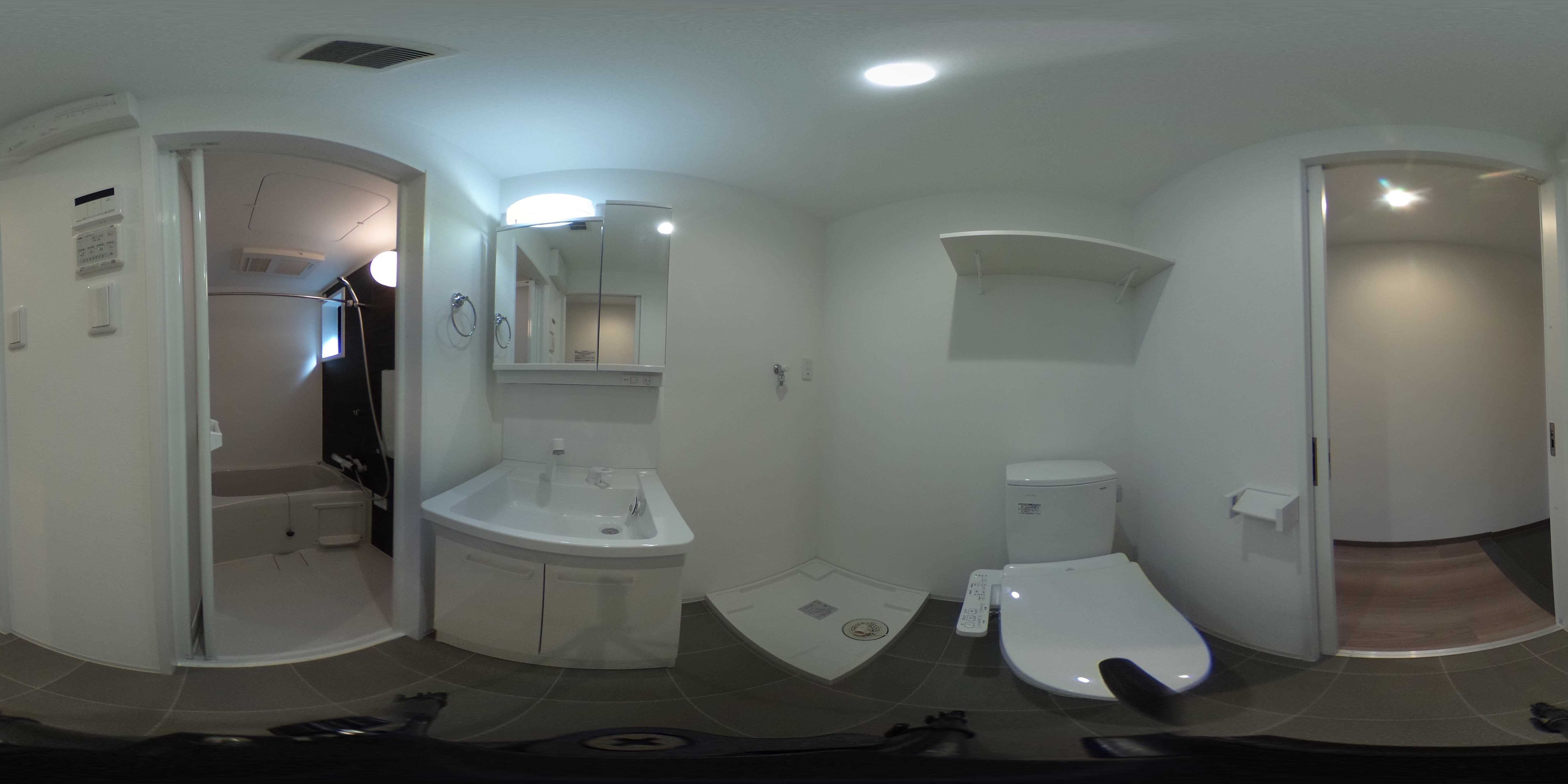 THE GARNET SUITE RESIDENCE 清水五条EAST 洗面所