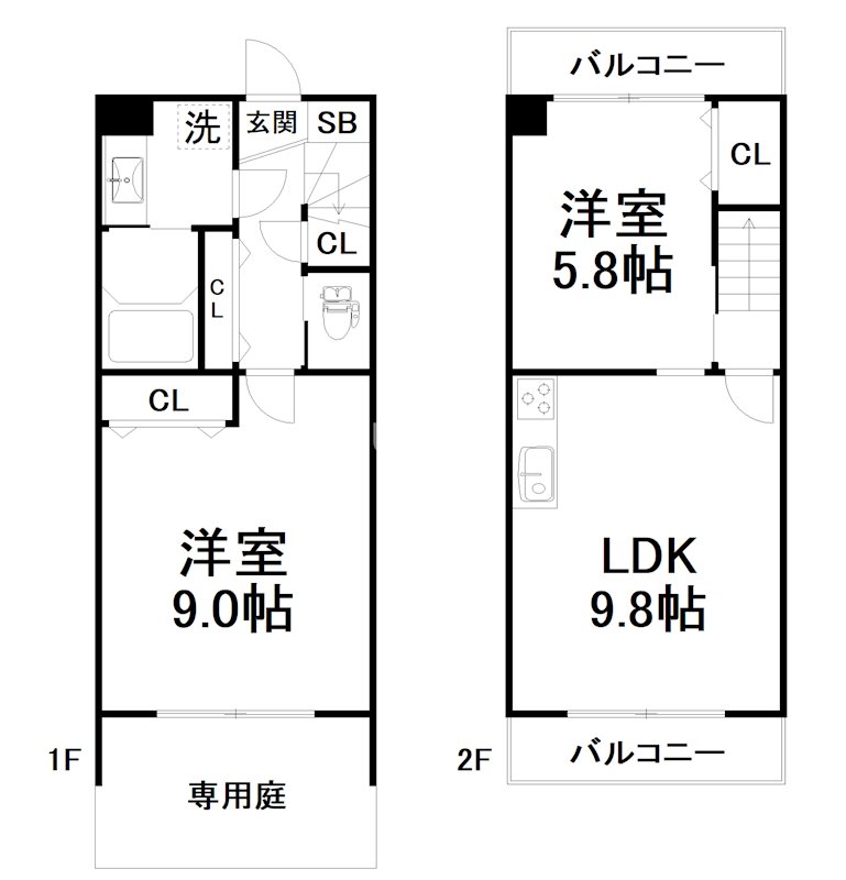 THE HOKUHOU 京都東山 間取り