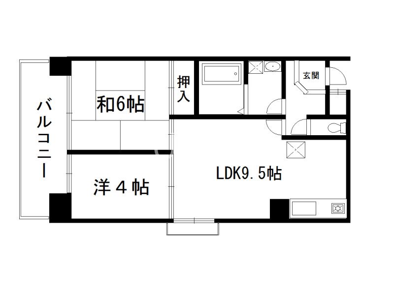 パラシオ西洞院 間取り