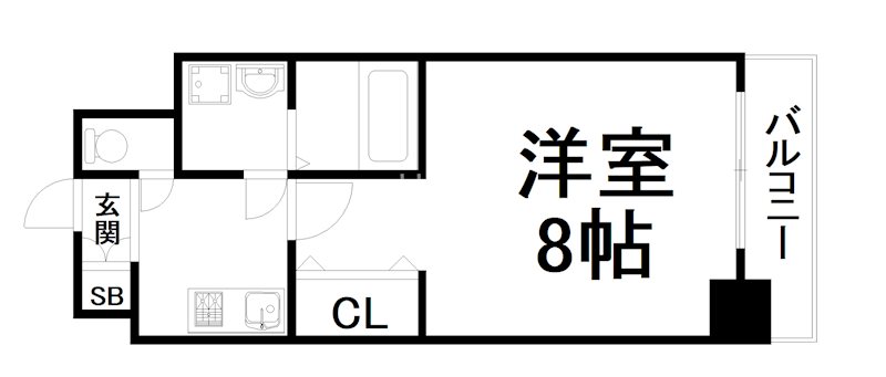 THE GARNET SUITE RESIDENCE 京都駅南 間取り