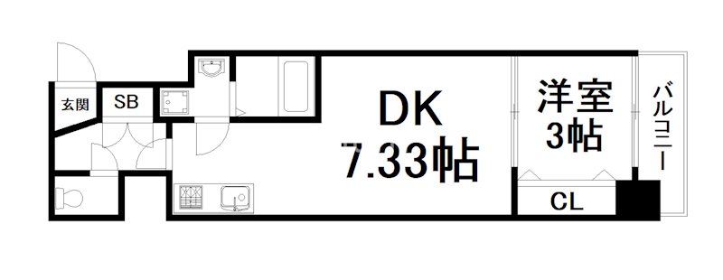 THE GARNET SUITE RESIDENCE 京都駅南 間取り