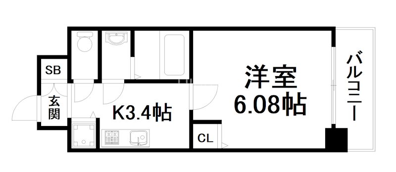 THE GARNET SUITE RESIDENCE 京都駅南 間取り