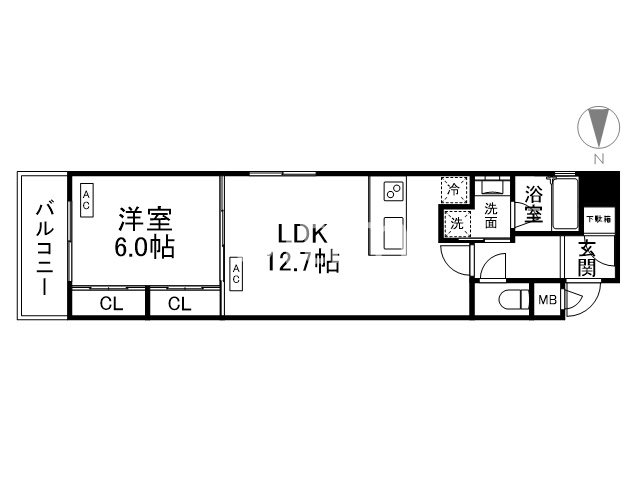 フォレスト油小路四条 間取り