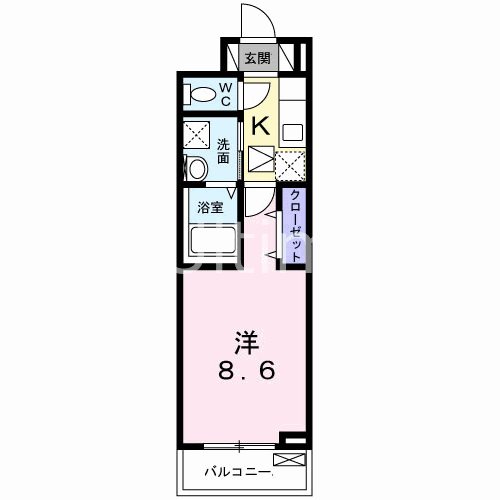 ヴィラ・サンセールⅡ 間取り