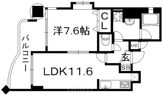 デリード河原町 間取り