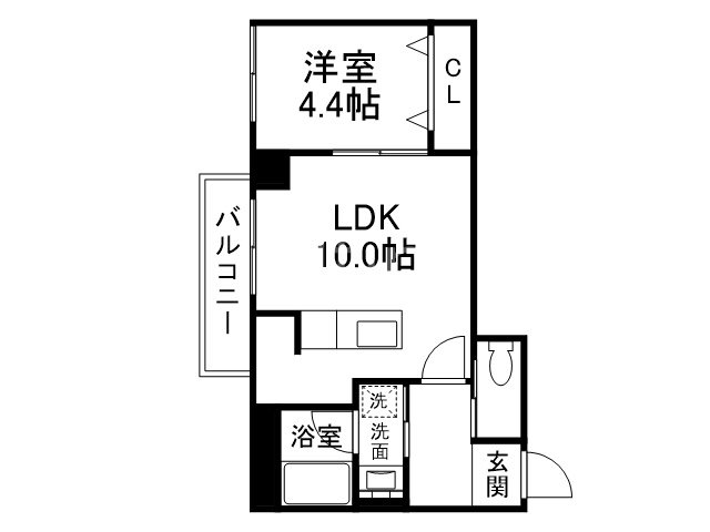 HaleLuana東山 間取り