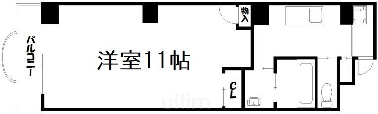 サンシティ烏丸 間取り