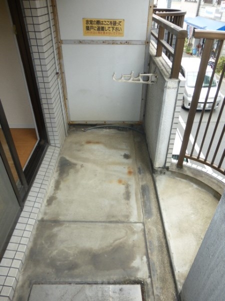 サンシティ烏丸 ベランダ