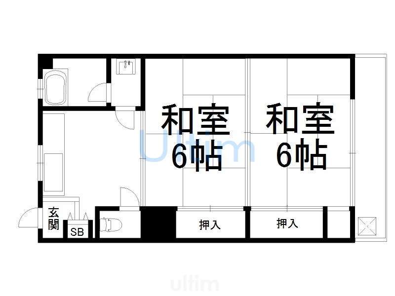 小笹マンション 間取り