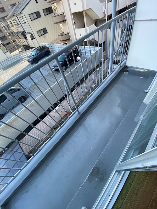 コーポオータ ベランダ