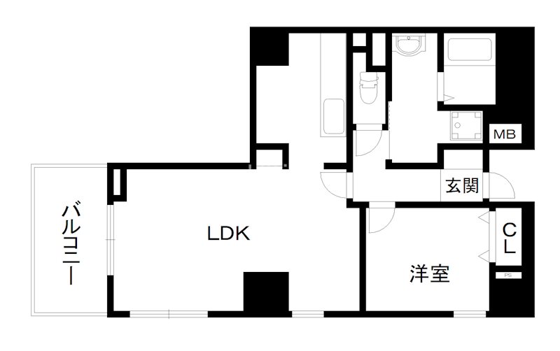 パインフィールド七条 間取り