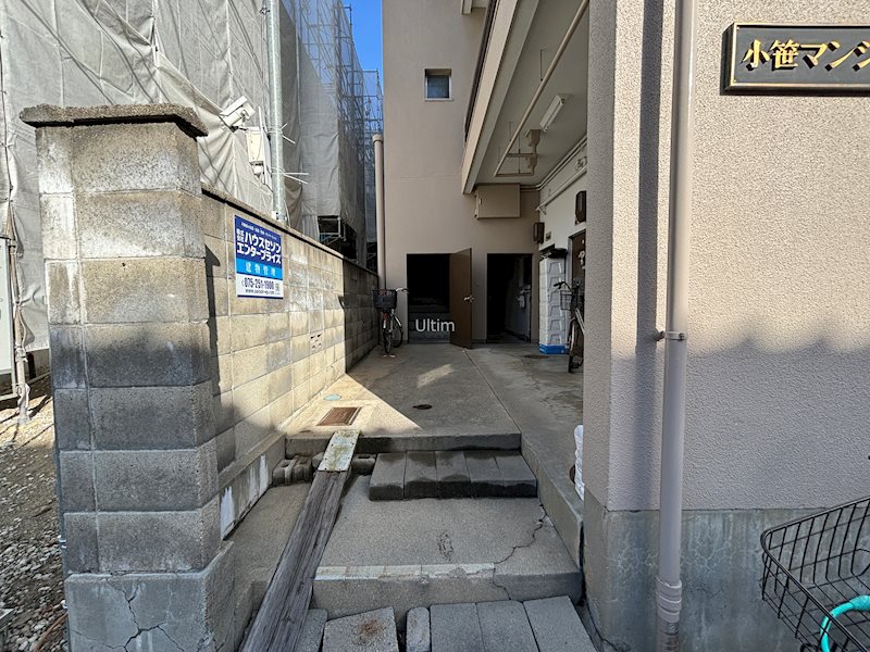 小笹マンション エントランス