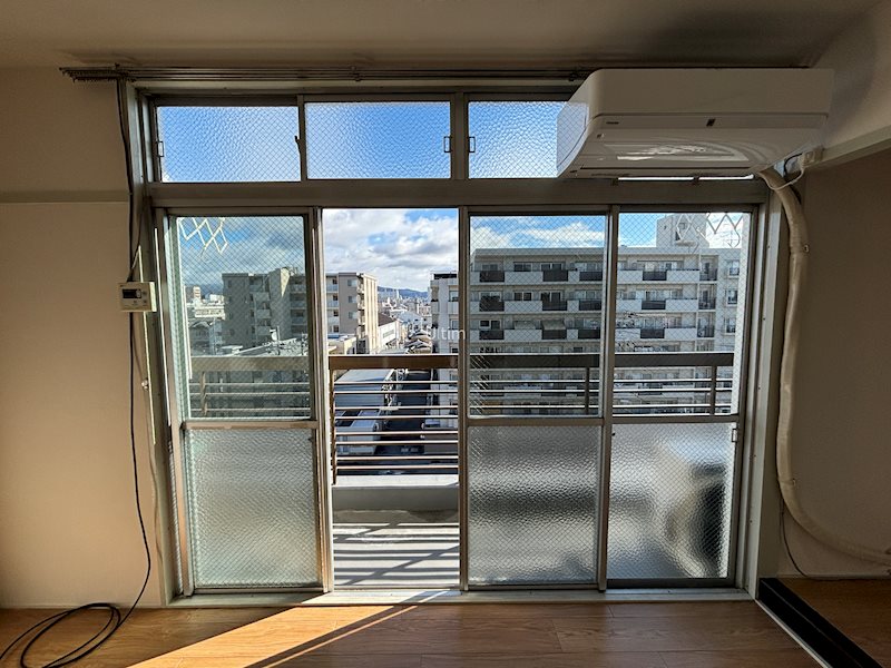 小笹マンション ベランダ