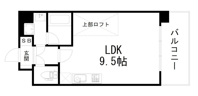 クレアドーレ京都二条 間取り