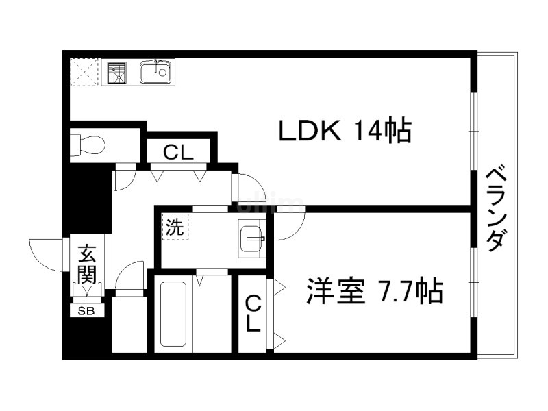 KDXレジデンス西大路 間取り