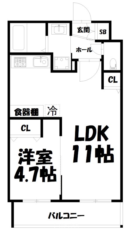グランカーサ京都駅前 間取り